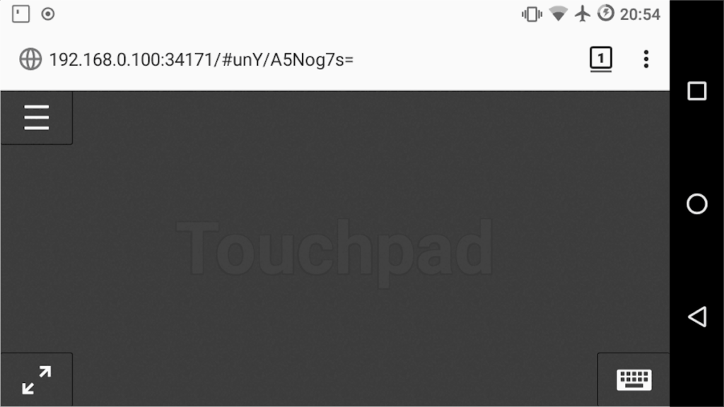 How to use your smartphone as a touchpad for Linux