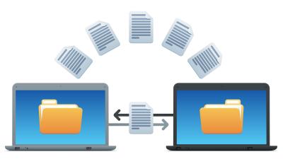 How to transfer large files between Linux and Windows