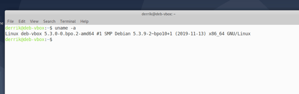 How to get Linux kernel 5.3 on Debian 10 Stable